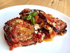 Eggplant Parmigiana with Vegetables