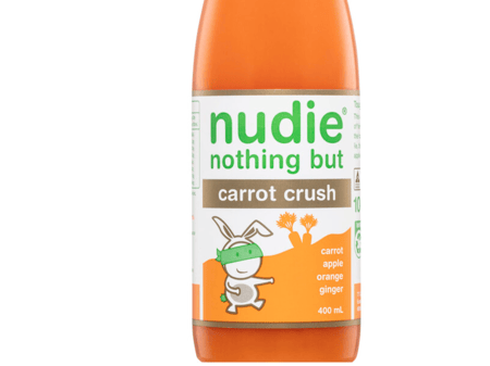 Nudie Nothing But Carrot Apple Orange & Ginger Juice | 400mL