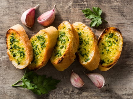 Laurent Garlic Stone Bread Loaves