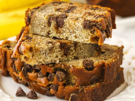 Banana Choc Chip Bread