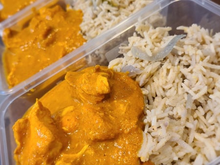 Butter Chicken w Basmati Rice Pilaf