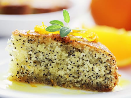 Orange and Poppy Seed Cake (GF)