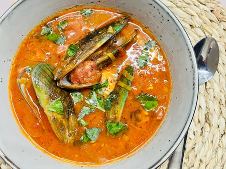 Spanish Fish, Chorizo & Butter Beans Stew