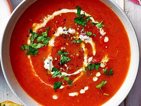 Smokey Red Capsicum and Tomato Soup - FROZEN DOWN