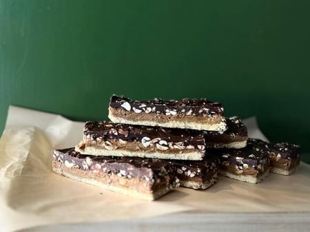 Peanut Caramel Slice Catering