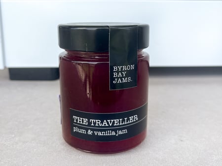 Byron Bay Jam - THE TRAVELLER - Plum & Vanilla Jam