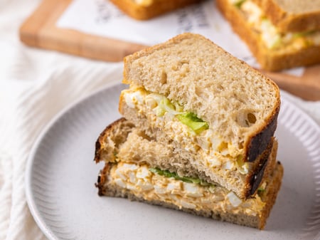 Classic Egg, Lettuce and Mayonnaise in Sliced White Sourdough