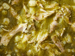 Chicken Pozole Verde Soup - FROZEN DOWN