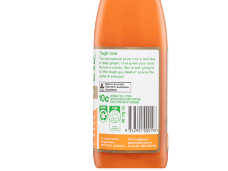 Nudie Nothing But Carrot Apple Orange & Ginger Juice | 400mL