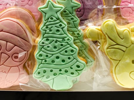 Christmas Tree Sugar Cookie Large