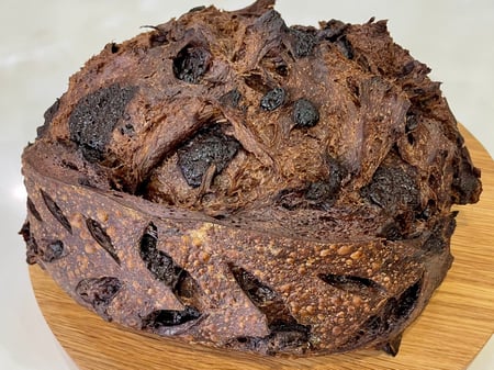 Double Chocolate Sourdough Loaf