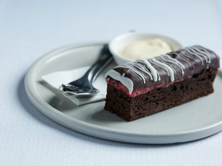 Cherry Ripe Brownie