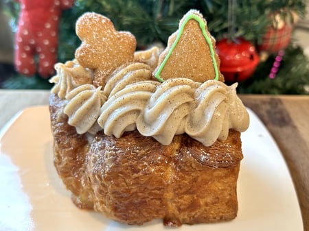 Eggnog and Gingerbread Feuilletee