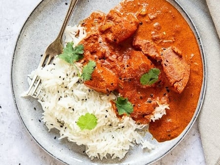 Dave's Butter Chicken with Steamed Basmati Rice