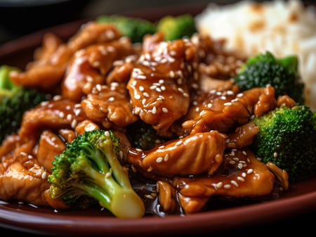 Teriyaki Chicken with  Broccoli