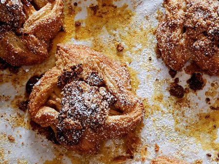 Apple Crumble Galettes (Pair)