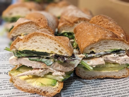 Roast Chicken Gourmet Baguettes | GF - DF - Halal