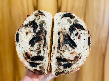 Cookies and Cream Sourdough