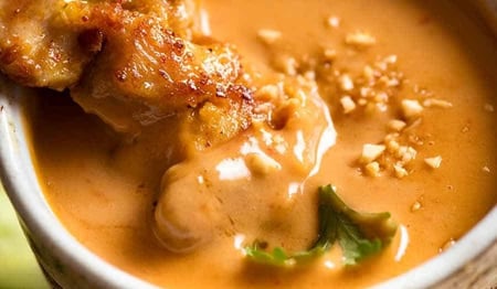 Nut free Thai Satay Sauce