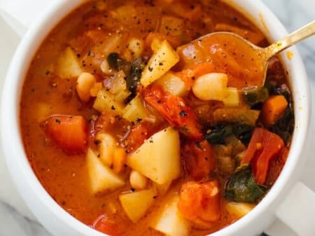 Vegetarian Minestrone Soup