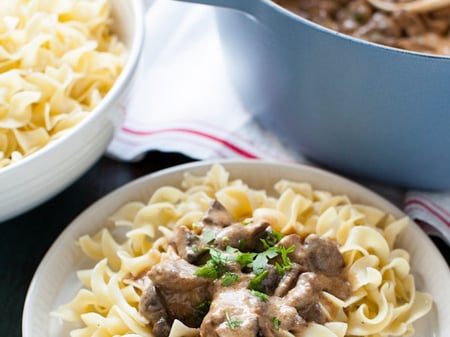 Beef Stroganoff