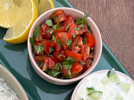 Raw Tomato Relish