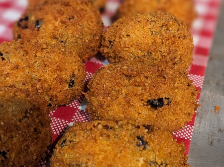 Cajun Sweet Potato Croquette | GF - DF - Vegan - Halal