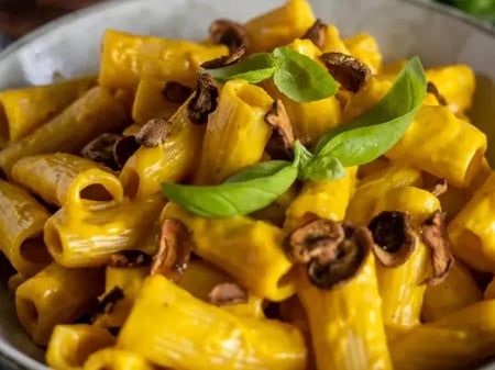 Roasted Creamy Pumpkin Pasta