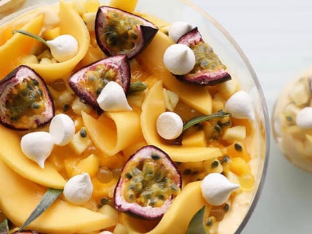 Mango & Passion Fruit Trifle