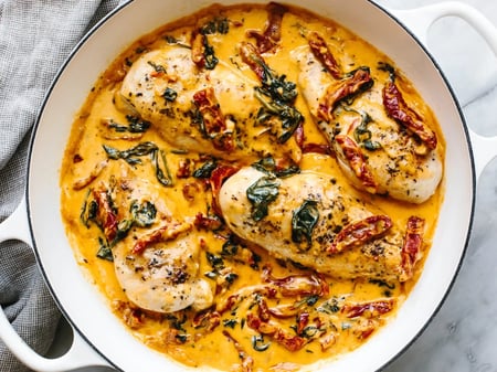 Creamy Tuscan Chicken COLD