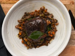 Braised Beef Cheek in Red Wine