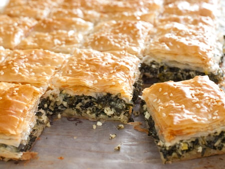 Spanakopita (Greek Spinach & Feta Pie)