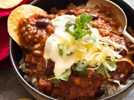 Slow Cooked Chilli Con Carne