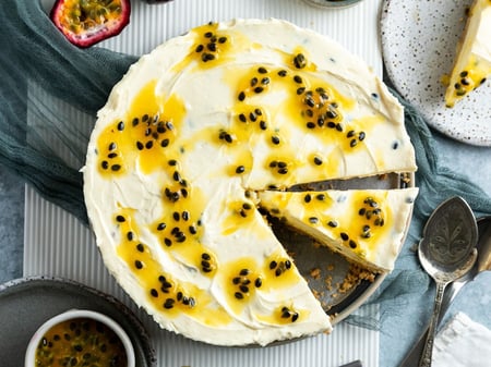 *Valrhona Passionfruit Cheesecake*