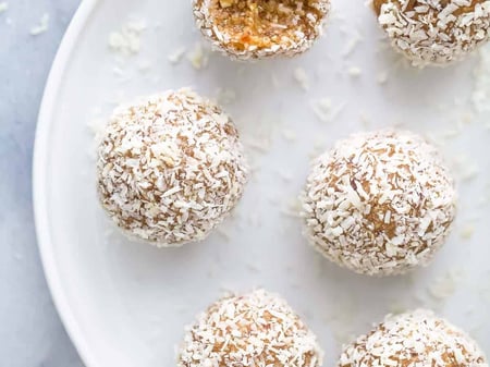 Coconut Mint Protein Balls