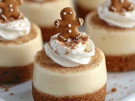 Gingerbread cheesecake