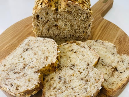 Honey Oat Porridge Sandwich Loaf