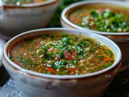 Pearl Barley Soup