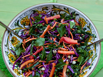 Kale Salad with Citrus Dressing