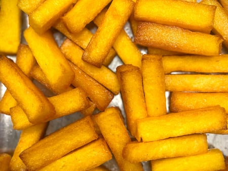 Baked Polenta Chips