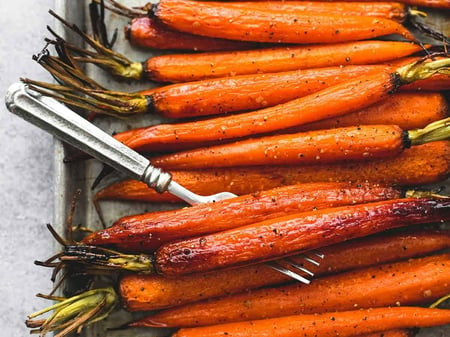 Honey Mustard Glazed Carrots