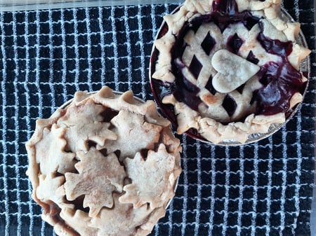 Mini Blueberry Pie