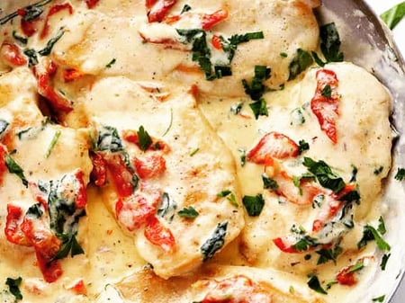 Tuscan Chicken with Sundried Tomatoes