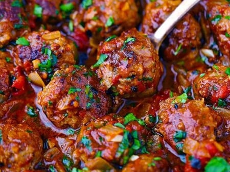 Moroccan Beef Meatballs