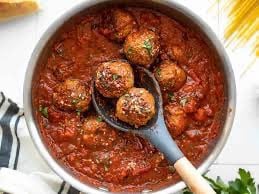 Polpette with Napoli Sauce