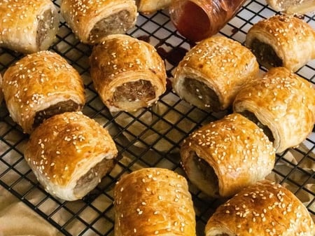 Thai style Mini Sausage Rolls