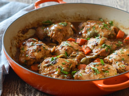 Chicken Tagine/Apricot Chicken with Rice & Vegetable