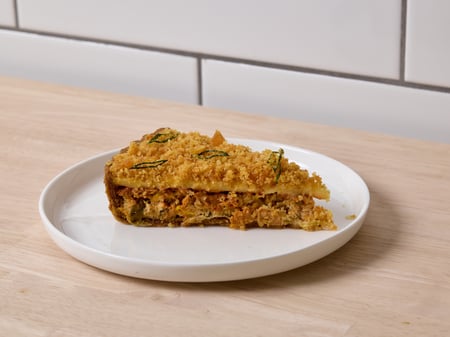 Kimchi and Potato Tart