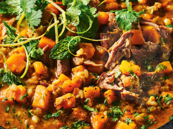 Lamb Shank, Barley and Pumpkin Soup - FROZEN DOWN