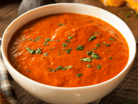 Tomato and basil soup